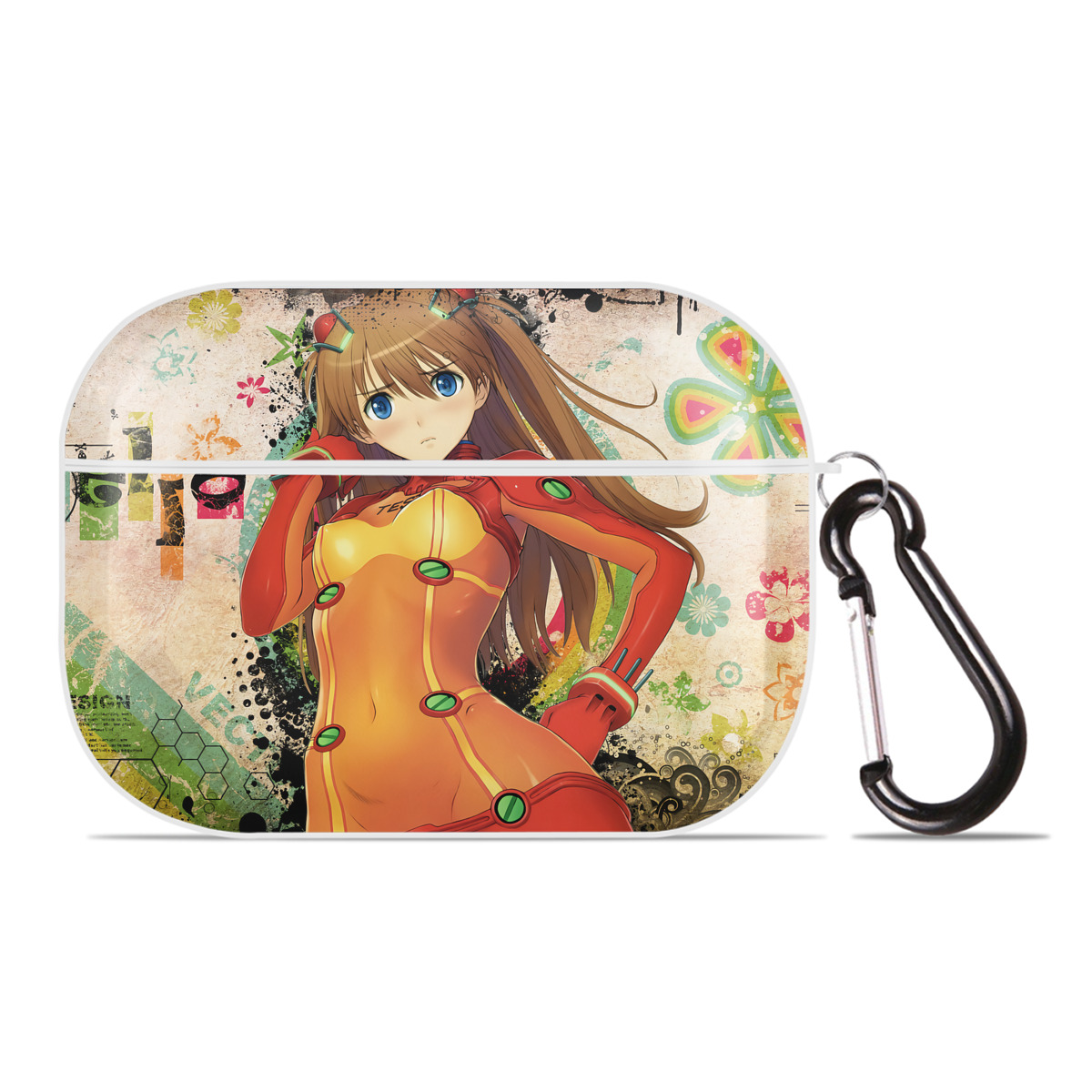 （画像用） EVA 新世紀エヴァンゲリオン 【AirPods Pro用】ハードシェル保護ケース 耐衝撃・防指紋・カラビナ付き商品仕様