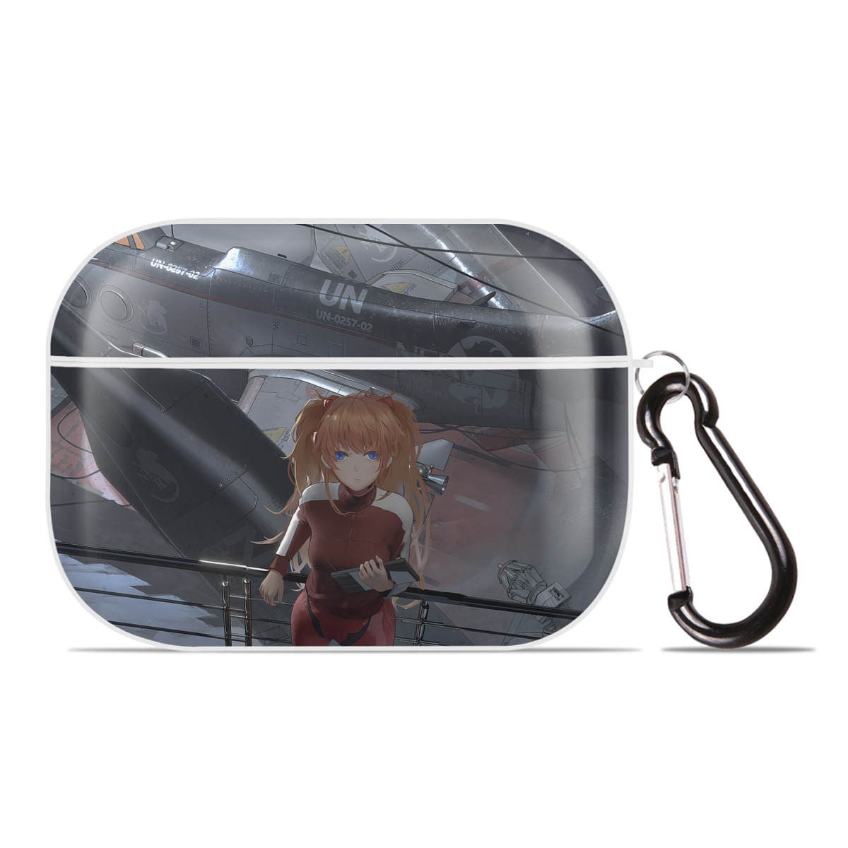 （画像用） EVA 新世紀エヴァンゲリオン 【AirPods Pro用】ハードシェル保護ケース 耐衝撃・防指紋・カラビナ付き商品仕様