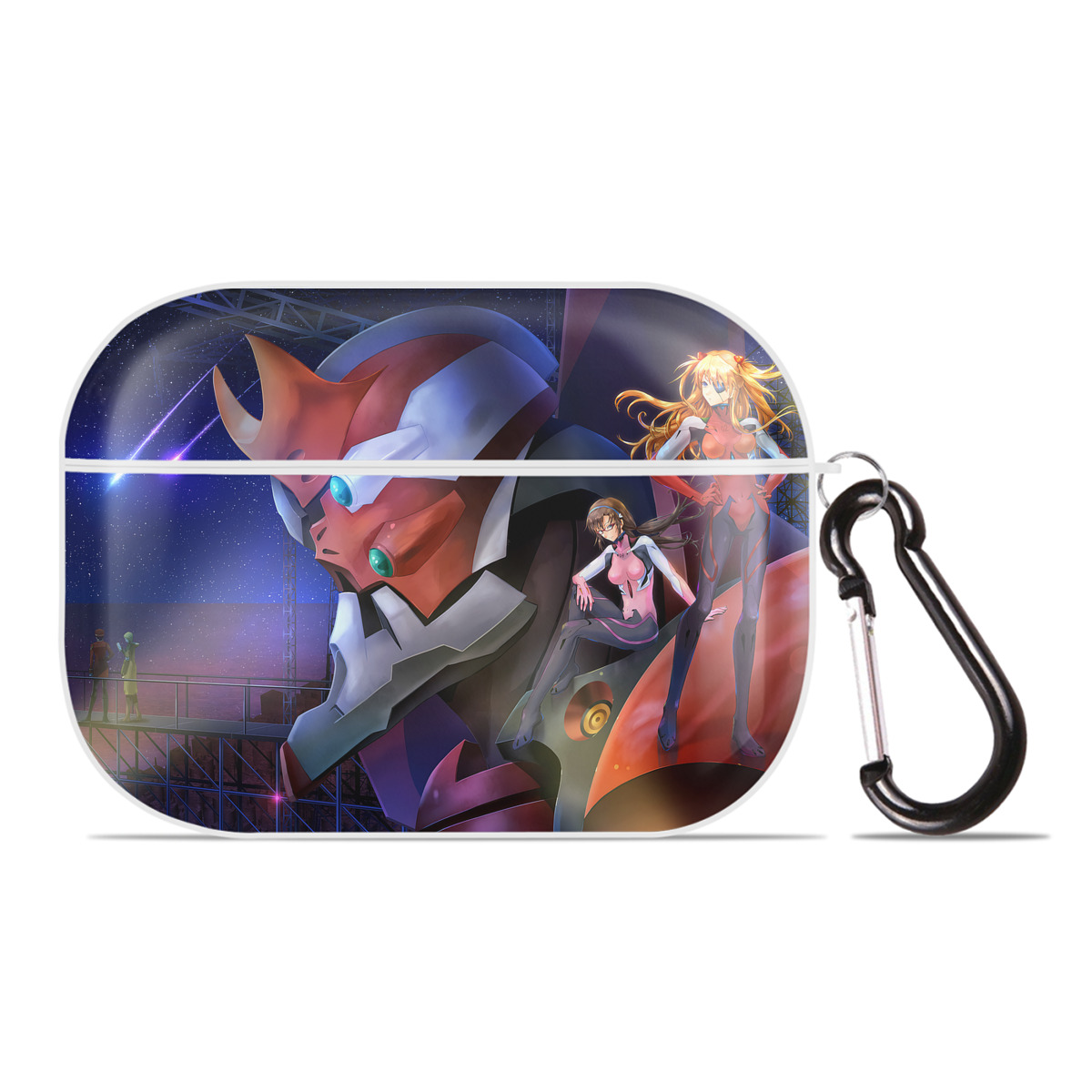 （画像用） EVA 新世紀エヴァンゲリオン 【AirPods Pro用】ハードシェル保護ケース 耐衝撃・防指紋・カラビナ付き商品仕様