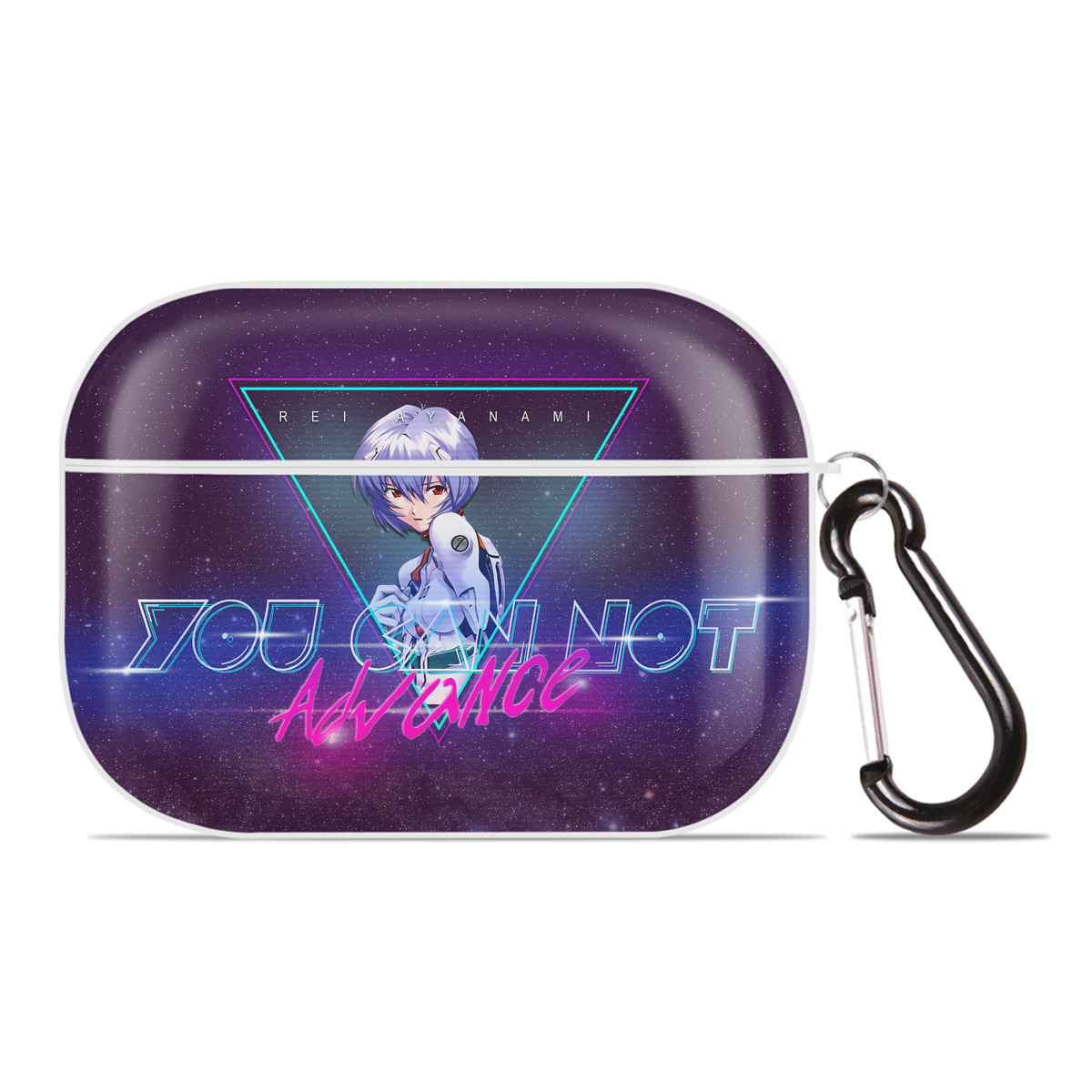 （画像用） EVA 新世紀エヴァンゲリオン 【AirPods Pro用】ハードシェル保護ケース 耐衝撃・防指紋・カラビナ付き商品仕様