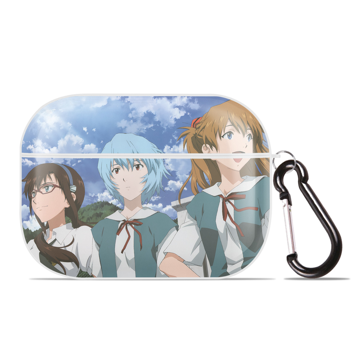 （画像用） EVA 新世紀エヴァンゲリオン 【AirPods Pro用】ハードシェル保護ケース 耐衝撃・防指紋・カラビナ付き商品仕様