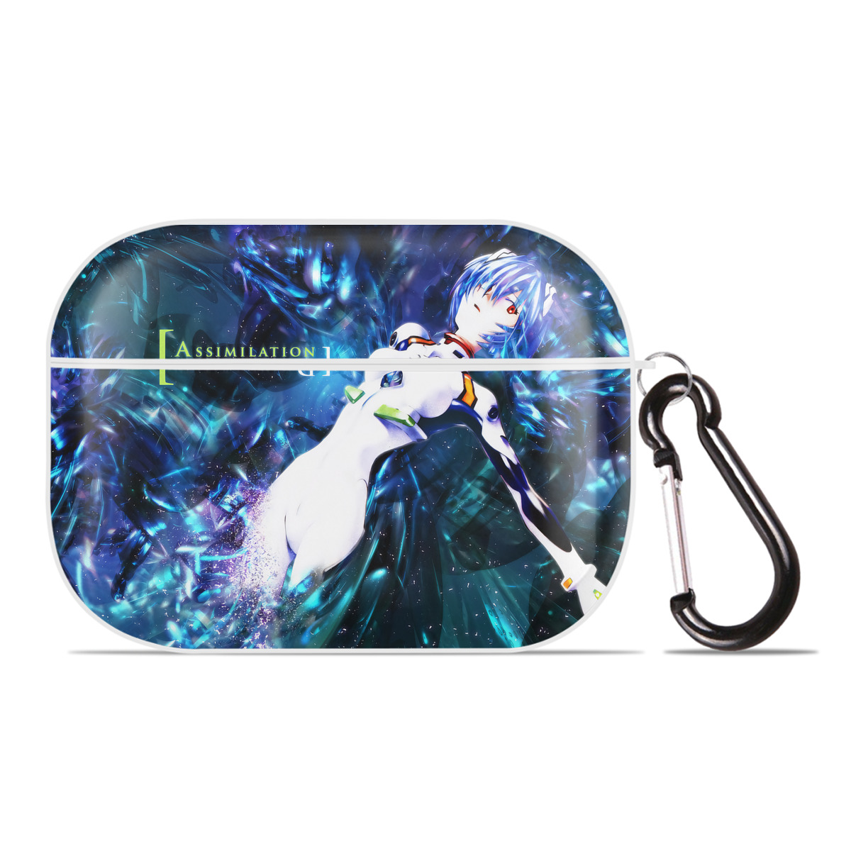 （画像用） EVA 新世紀エヴァンゲリオン 【AirPods Pro用】ハードシェル保護ケース 耐衝撃・防指紋・カラビナ付き商品仕様