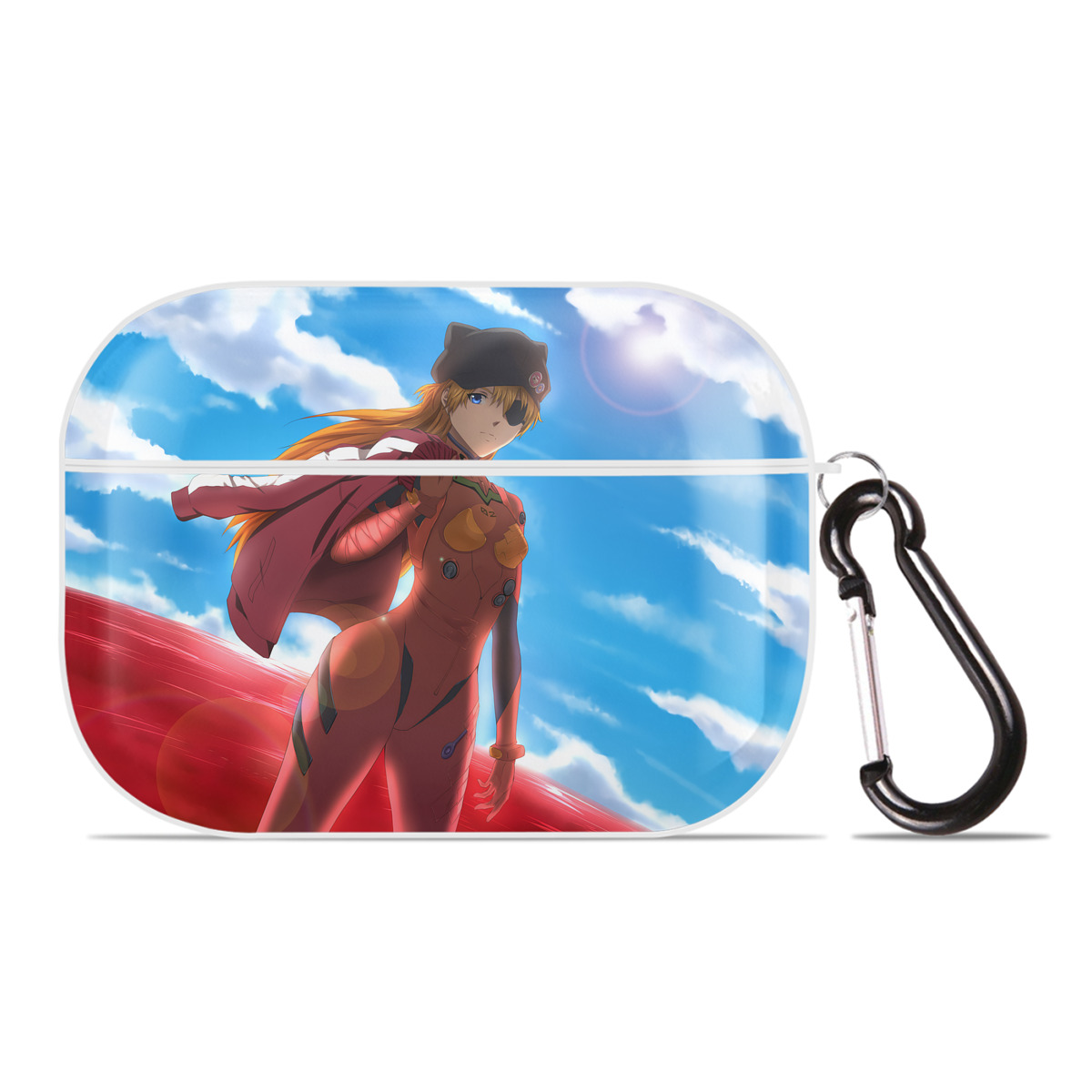 （画像用） EVA 新世紀エヴァンゲリオン 【AirPods Pro用】ハードシェル保護ケース 耐衝撃・防指紋・カラビナ付き商品仕様