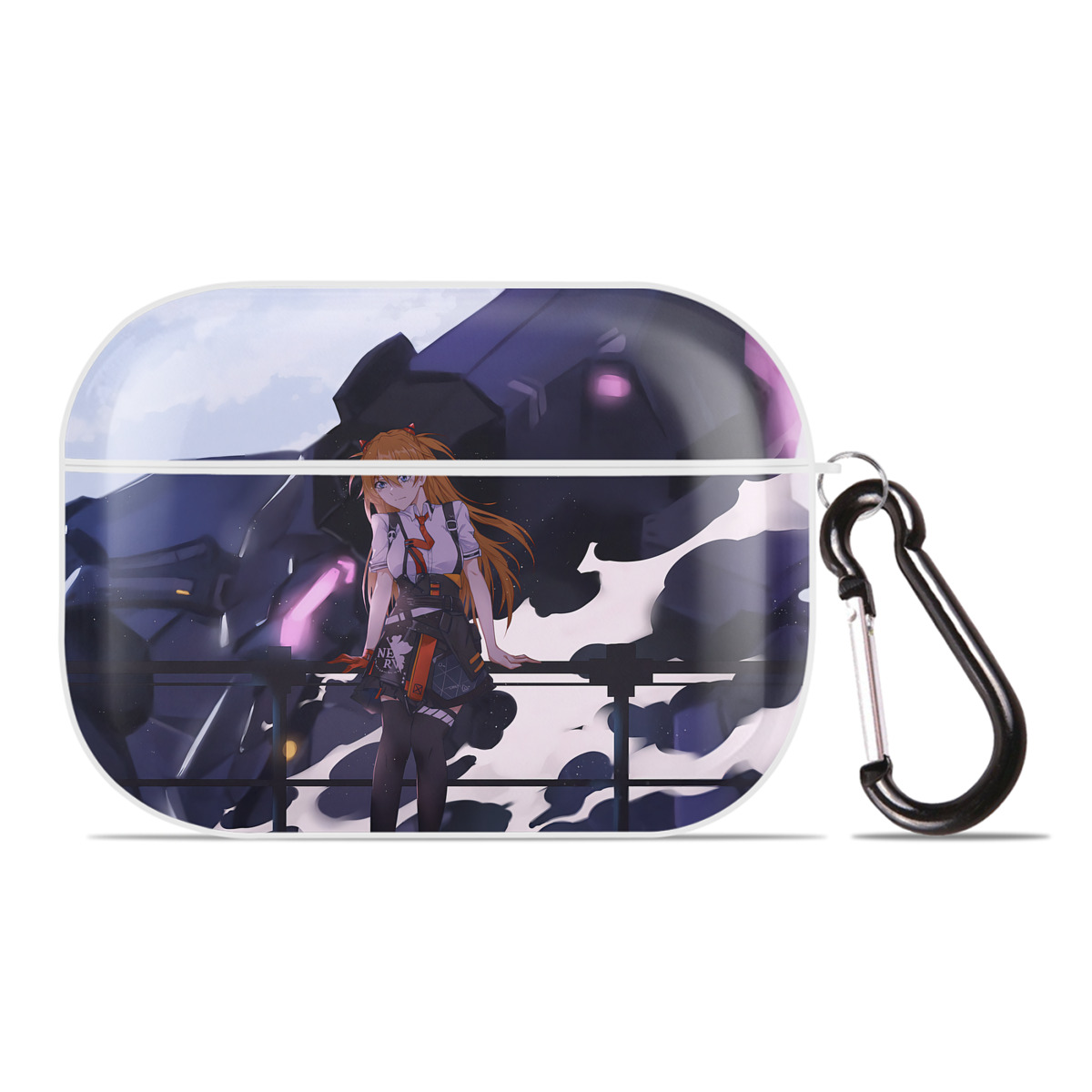 （画像用） EVA 新世紀エヴァンゲリオン 【AirPods Pro用】ハードシェル保護ケース 耐衝撃・防指紋・カラビナ付き商品仕様