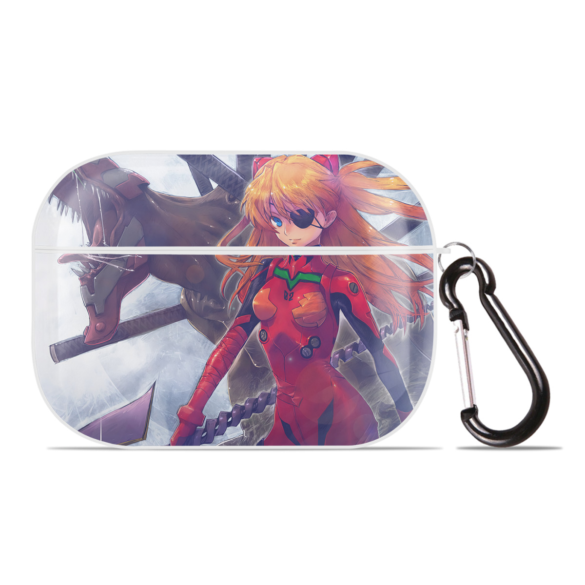 （画像用） EVA 新世紀エヴァンゲリオン 【AirPods Pro用】ハードシェル保護ケース 耐衝撃・防指紋・カラビナ付き商品仕様