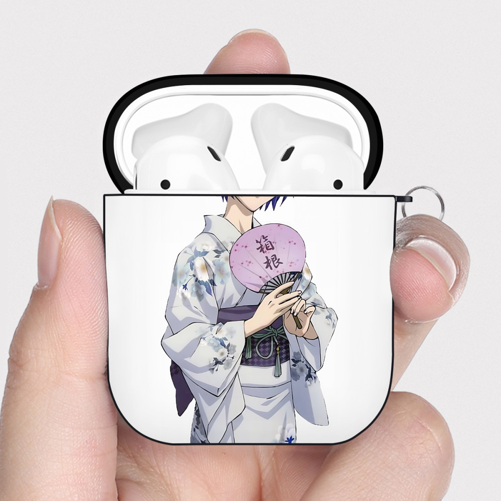 （画像用） EVA 新世紀エヴァンゲリオン AirPods 第2世代保護ケース ハードシェル ブラック 耐衝撃・防指紋・カラビナ付き