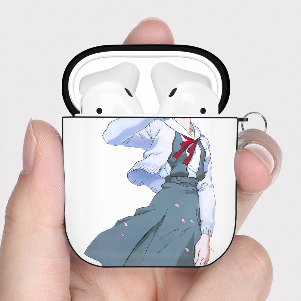 （画像用） EVA 新世紀エヴァンゲリオン AirPods 第2世代保護ケース ハードシェル ブラック 耐衝撃・防指紋・カラビナ付き