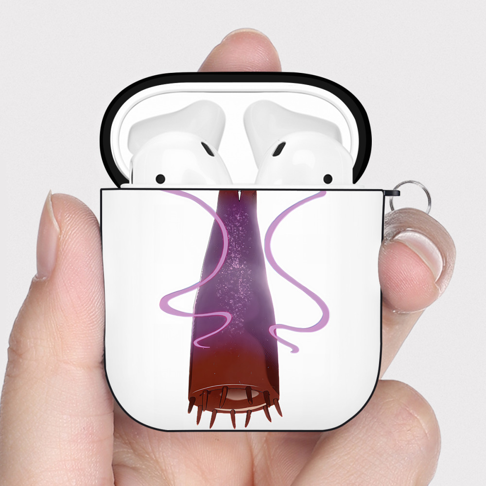 （画像用） EVA 新世紀エヴァンゲリオン AirPods 第2世代保護ケース ハードシェル ブラック 耐衝撃・防指紋・カラビナ付き