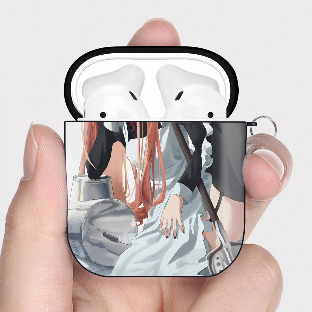 （画像用） EVA 新世紀エヴァンゲリオン AirPods 第2世代保護ケース ハードシェル ブラック 耐衝撃・防指紋・カラビナ付き