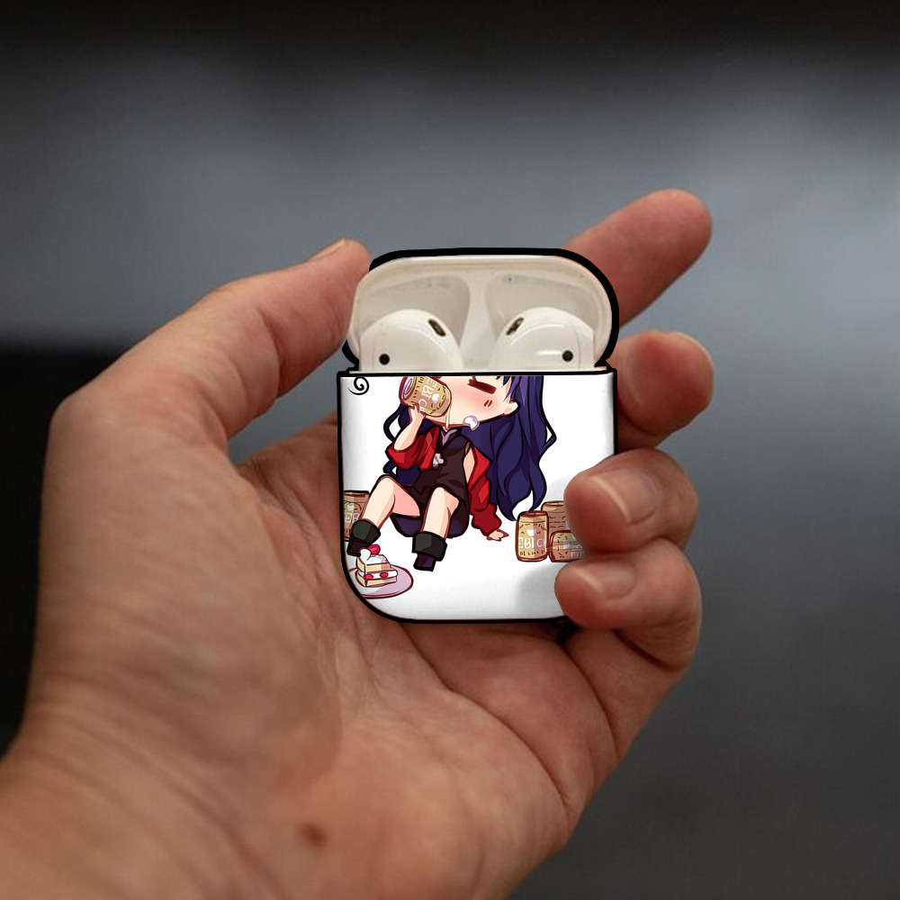 EVA 新世紀エヴァンゲリオン AirPods 第2世代保護ケース ハードシェル ブラック 耐衝撃・防指紋・カラビナ付き