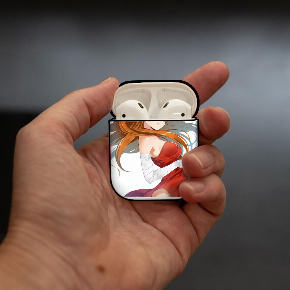 EVA 新世紀エヴァンゲリオン AirPods 第2世代保護ケース ハードシェル ブラック 耐衝撃・防指紋・カラビナ付き