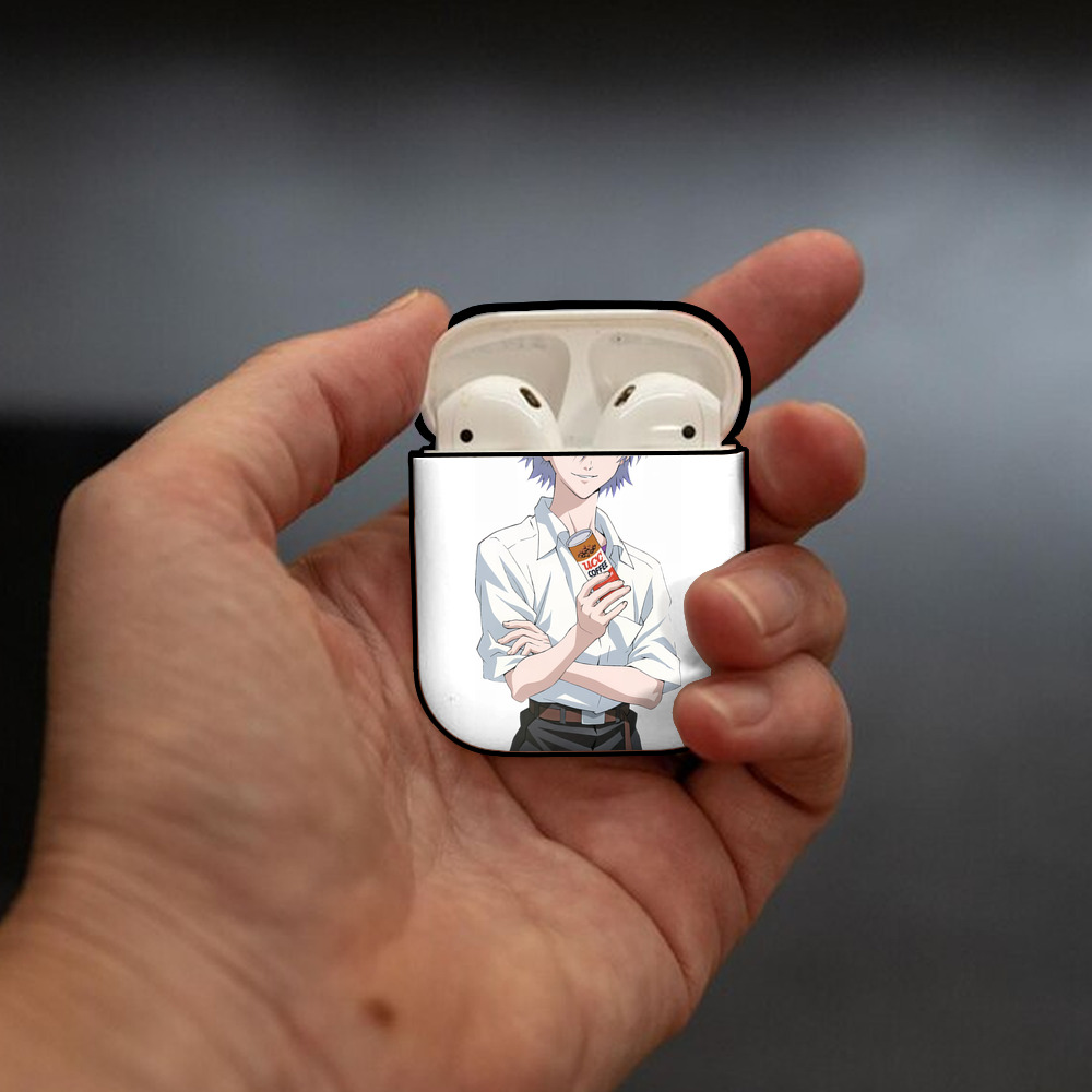EVA 新世紀エヴァンゲリオン AirPods 第2世代保護ケース ハードシェル ブラック 耐衝撃・防指紋・カラビナ付き