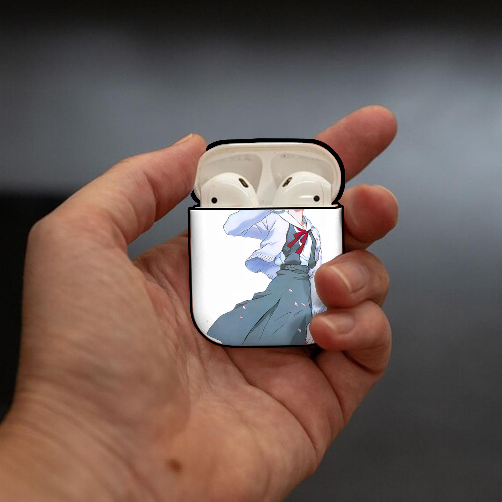 EVA 新世紀エヴァンゲリオン AirPods 第2世代保護ケース ハードシェル ブラック 耐衝撃・防指紋・カラビナ付き