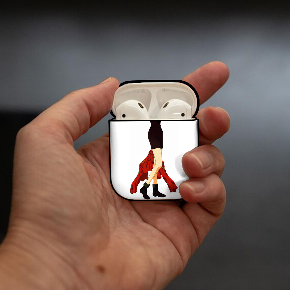 EVA 新世紀エヴァンゲリオン AirPods 第2世代保護ケース ハードシェル ブラック 耐衝撃・防指紋・カラビナ付き