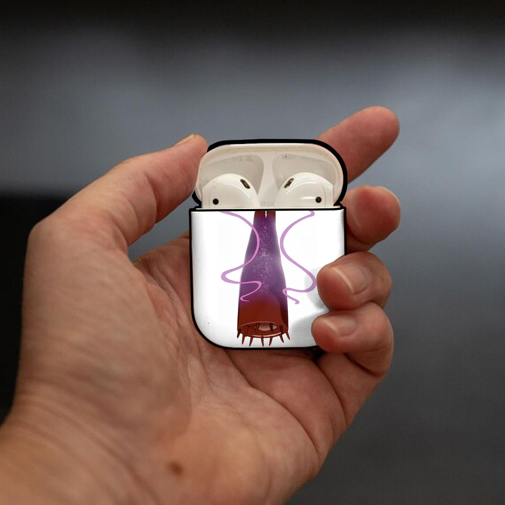 EVA 新世紀エヴァンゲリオン AirPods 第2世代保護ケース ハードシェル ブラック 耐衝撃・防指紋・カラビナ付き