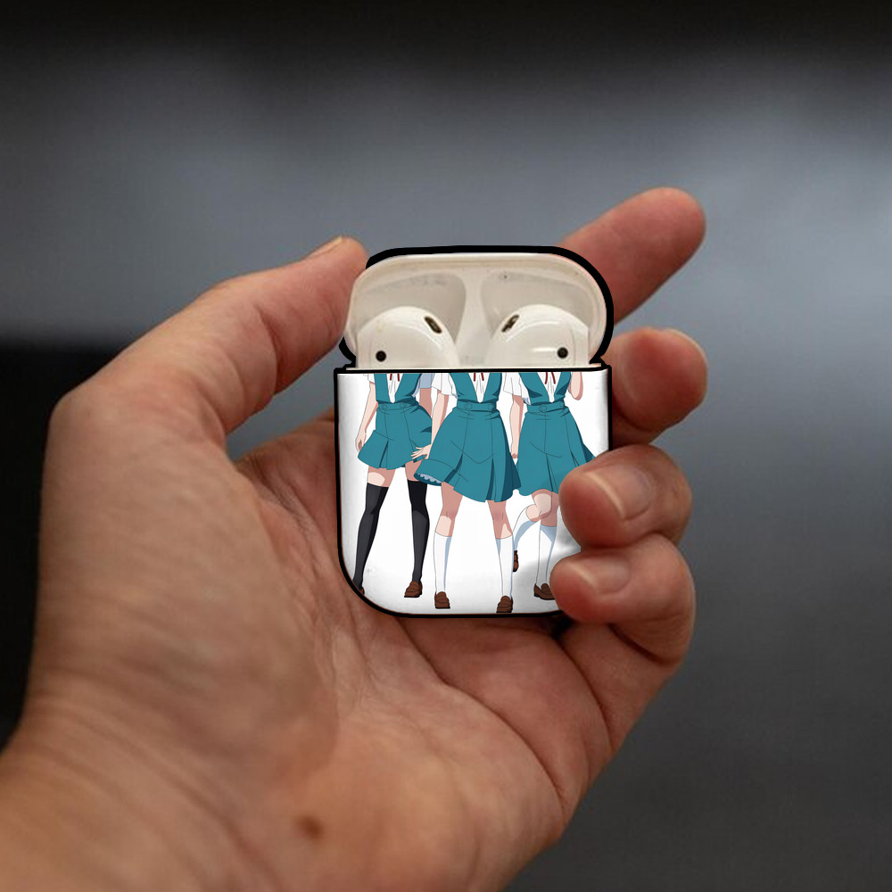 EVA 新世紀エヴァンゲリオン AirPods 第2世代保護ケース ハードシェル ブラック 耐衝撃・防指紋・カラビナ付き