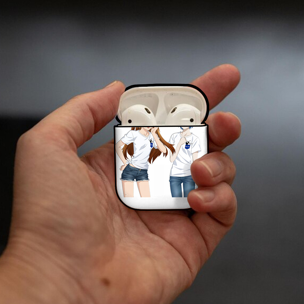EVA 新世紀エヴァンゲリオン AirPods 第2世代保護ケース ハードシェル ブラック 耐衝撃・防指紋・カラビナ付き