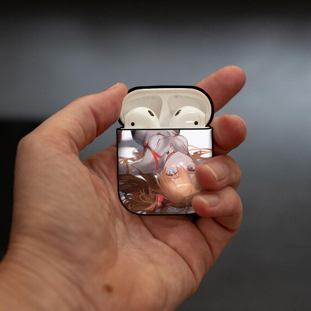 EVA 新世紀エヴァンゲリオン AirPods 第2世代保護ケース ハードシェル ブラック 耐衝撃・防指紋・カラビナ付き
