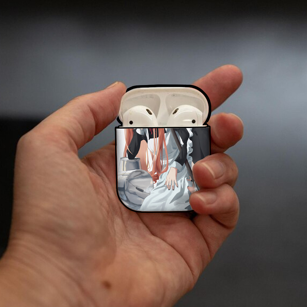 EVA 新世紀エヴァンゲリオン AirPods 第2世代保護ケース ハードシェル ブラック 耐衝撃・防指紋・カラビナ付き