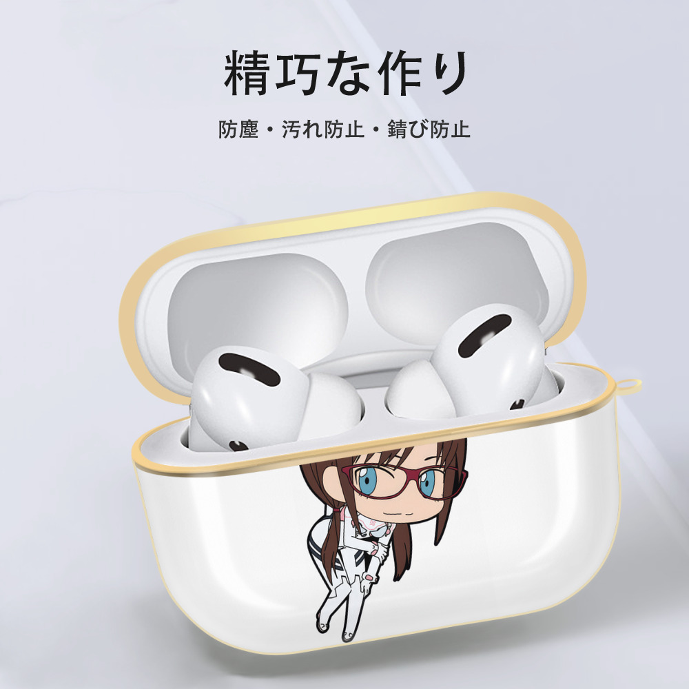 EVA 新世紀エヴァンゲリオン 【AirPods Pro用】ハードシェル保護ケース｜耐衝撃・防指紋・カラビナ付き商品仕様