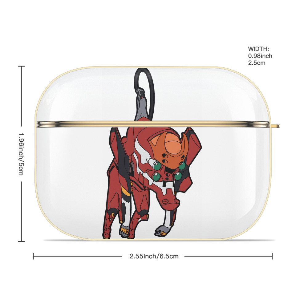 EVA 新世紀エヴァンゲリオン 【AirPods Pro用】ハードシェル保護ケース｜耐衝撃・防指紋・カラビナ付き商品仕様