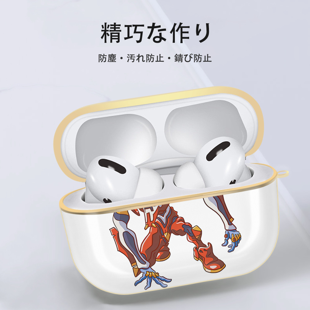 EVA 新世紀エヴァンゲリオン 【AirPods Pro用】ハードシェル保護ケース｜耐衝撃・防指紋・カラビナ付き商品仕様