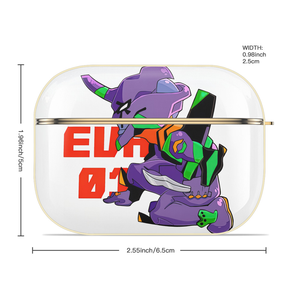 EVA 新世紀エヴァンゲリオン 【AirPods Pro用】ハードシェル保護ケース｜耐衝撃・防指紋・カラビナ付き商品仕様