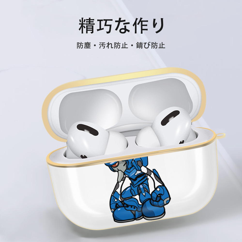 EVA 新世紀エヴァンゲリオン 【AirPods Pro用】ハードシェル保護ケース｜耐衝撃・防指紋・カラビナ付き商品仕様