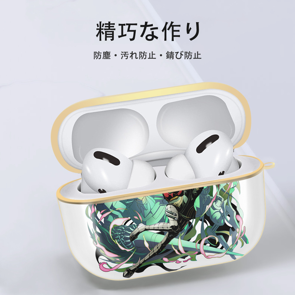 EVA 新世紀エヴァンゲリオン 【AirPods Pro用】ハードシェル保護ケース｜耐衝撃・防指紋・カラビナ付き商品仕様