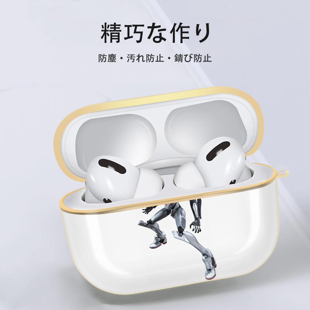 EVA 新世紀エヴァンゲリオン 【AirPods Pro用】ハードシェル保護ケース｜耐衝撃・防指紋・カラビナ付き商品仕様