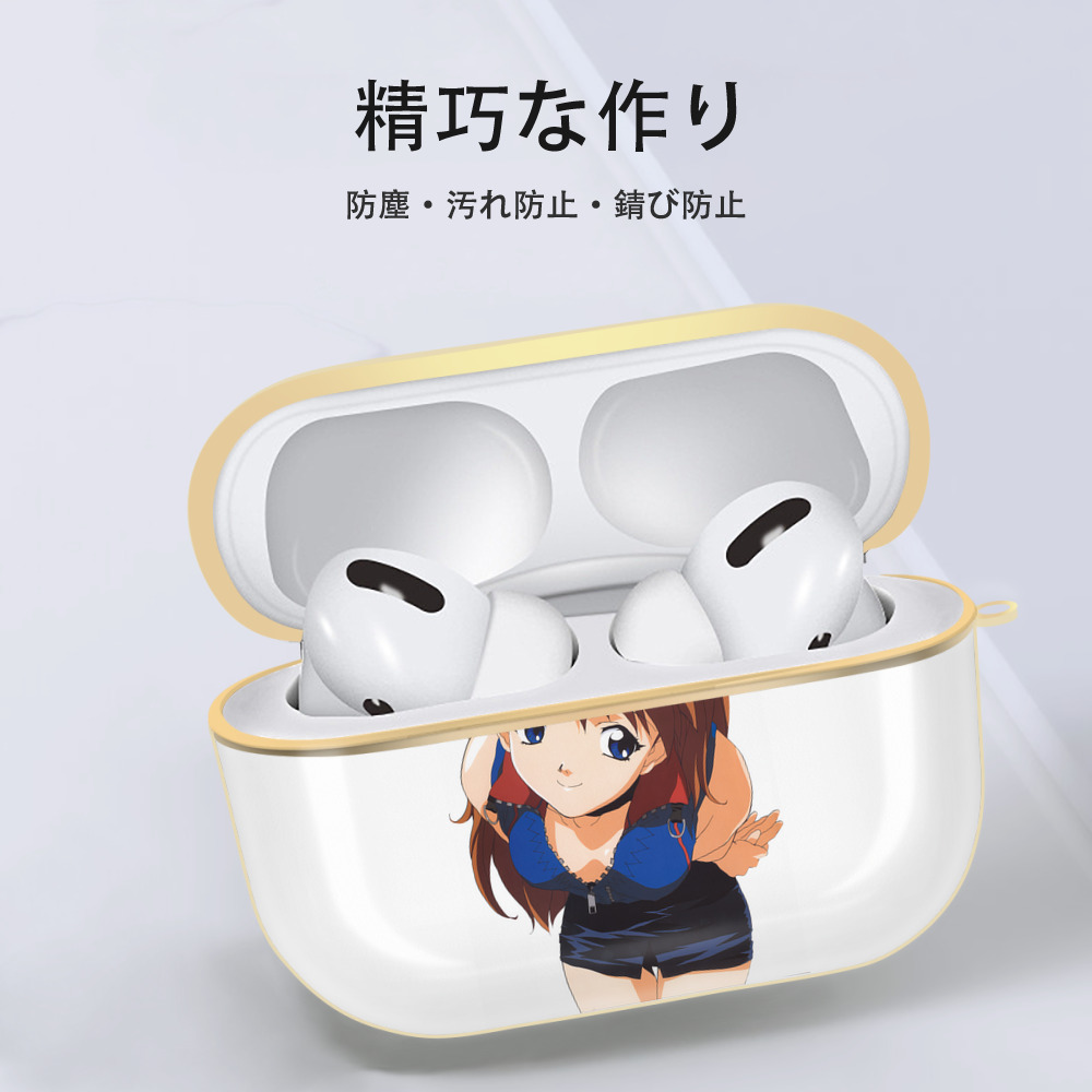 EVA 新世紀エヴァンゲリオン 【AirPods Pro用】ハードシェル保護ケース｜耐衝撃・防指紋・カラビナ付き商品仕様