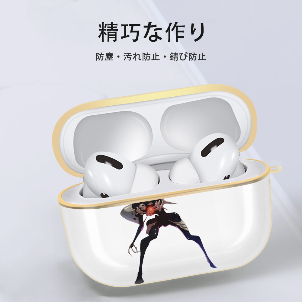 EVA 新世紀エヴァンゲリオン 【AirPods Pro用】ハードシェル保護ケース｜耐衝撃・防指紋・カラビナ付き商品仕様