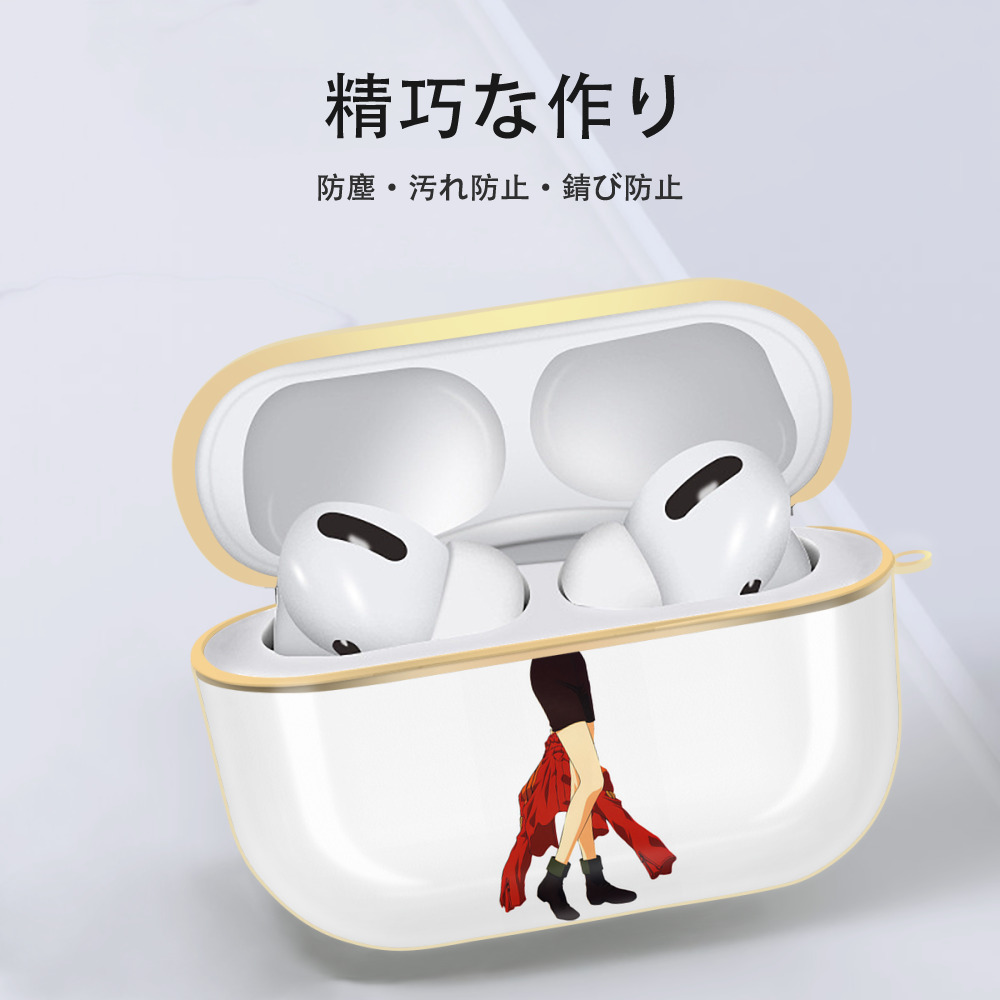 EVA 新世紀エヴァンゲリオン 【AirPods Pro用】ハードシェル保護ケース｜耐衝撃・防指紋・カラビナ付き商品仕様