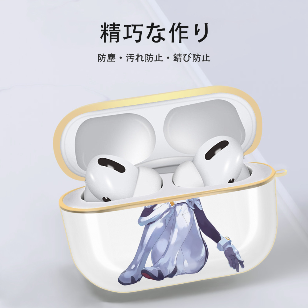 EVA 新世紀エヴァンゲリオン 【AirPods Pro用】ハードシェル保護ケース｜耐衝撃・防指紋・カラビナ付き商品仕様