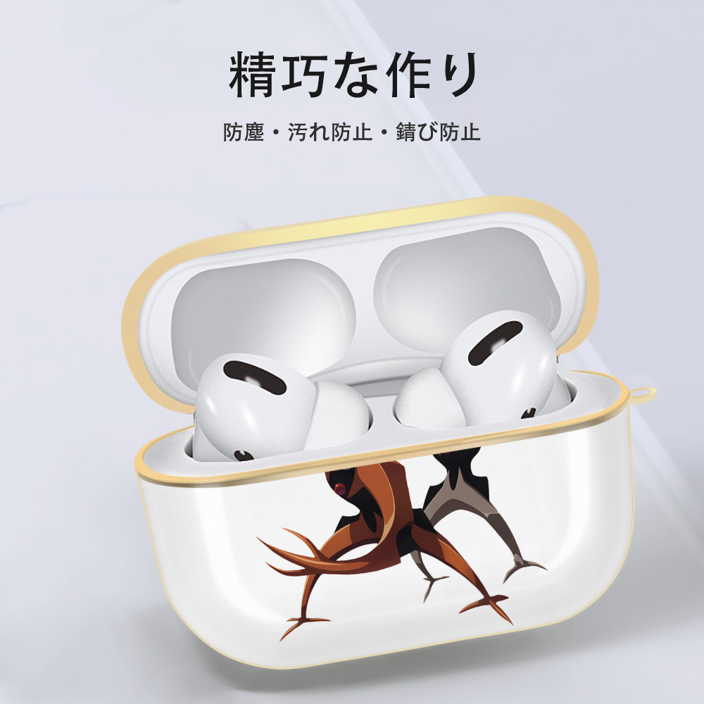 EVA 新世紀エヴァンゲリオン 【AirPods Pro用】ハードシェル保護ケース｜耐衝撃・防指紋・カラビナ付き商品仕様