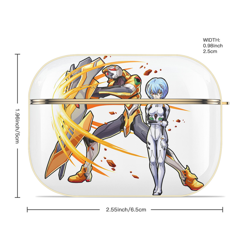 EVA 新世紀エヴァンゲリオン 【AirPods Pro用】ハードシェル保護ケース｜耐衝撃・防指紋・カラビナ付き商品仕様
