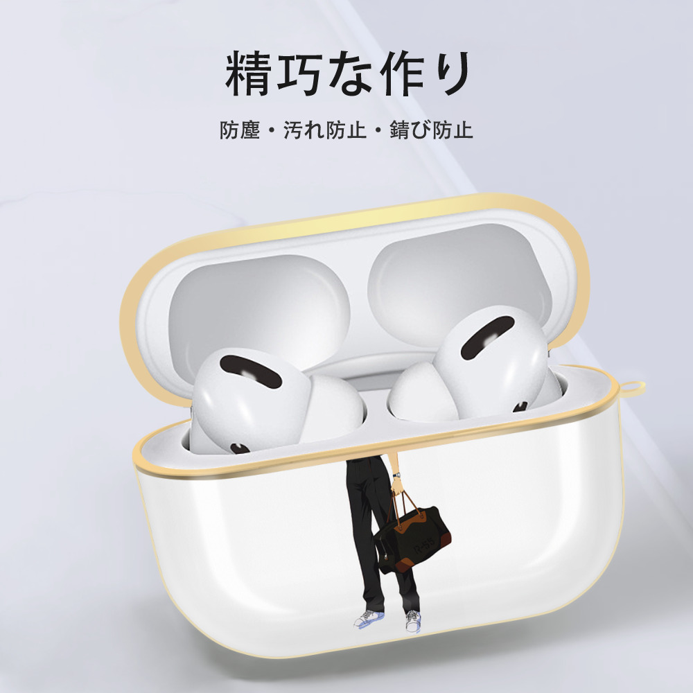 EVA 新世紀エヴァンゲリオン 【AirPods Pro用】ハードシェル保護ケース｜耐衝撃・防指紋・カラビナ付き商品仕様