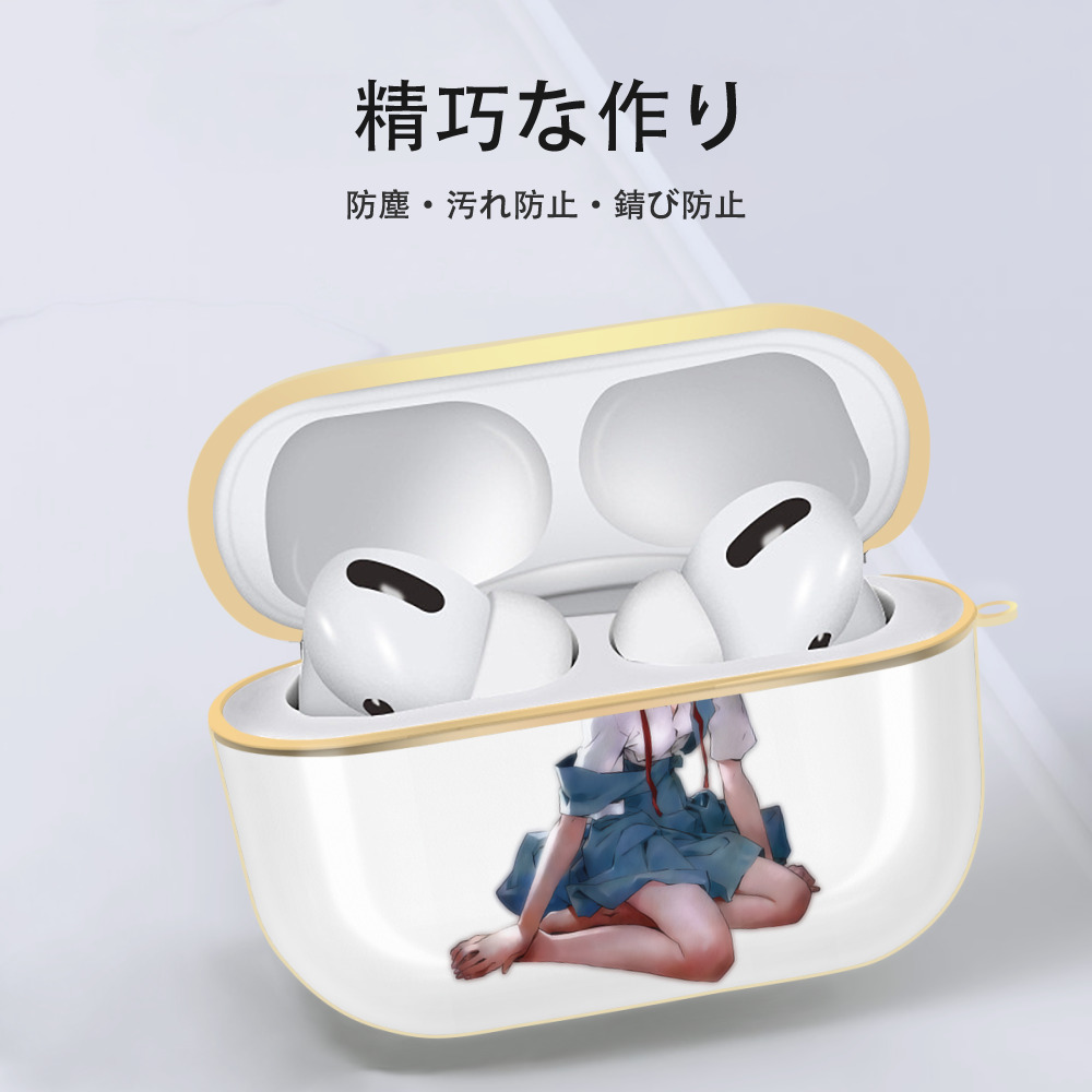 EVA 新世紀エヴァンゲリオン 【AirPods Pro用】ハードシェル保護ケース｜耐衝撃・防指紋・カラビナ付き商品仕様