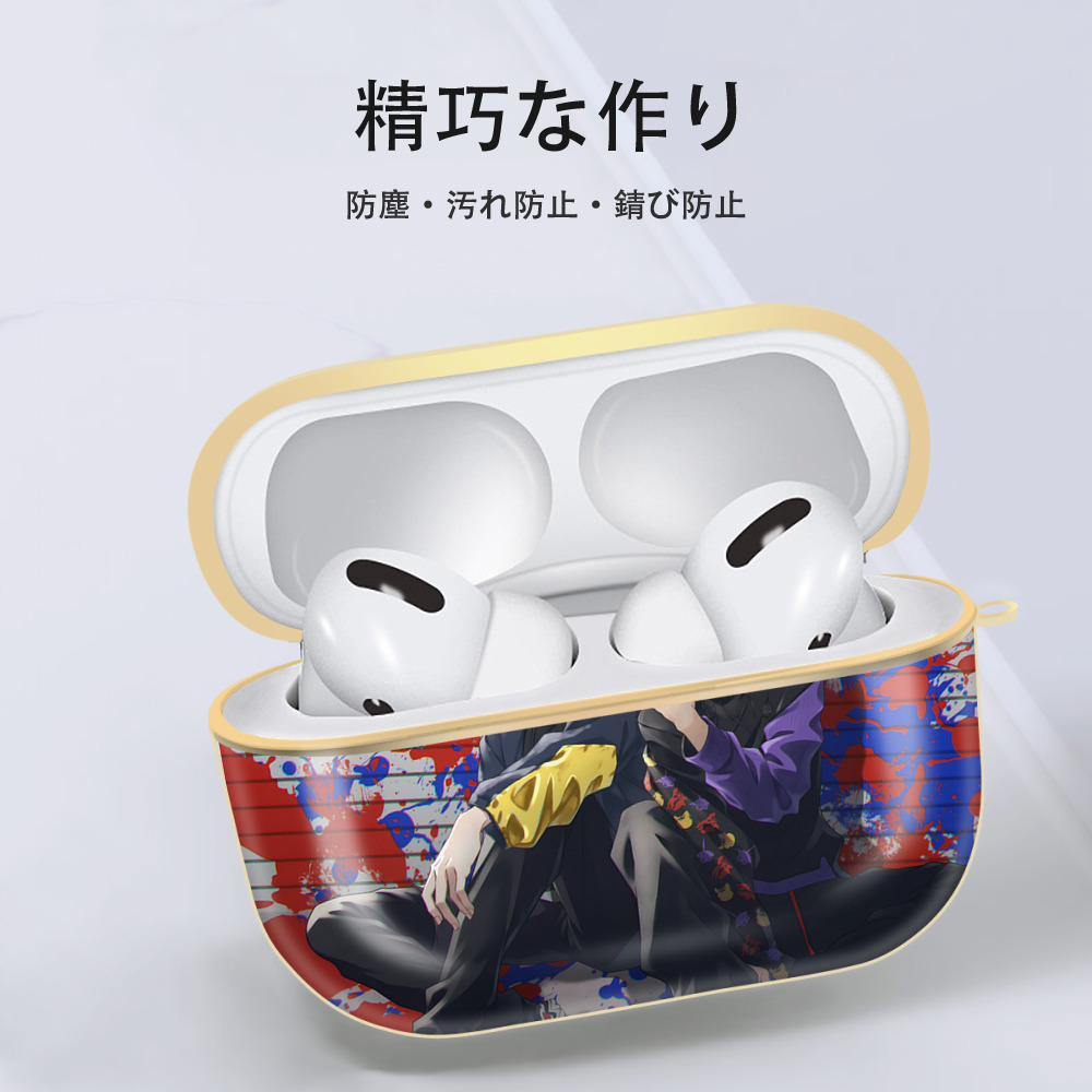 EVA 新世紀エヴァンゲリオン 【AirPods Pro用】ハードシェル保護ケース｜耐衝撃・防指紋・カラビナ付き商品仕様