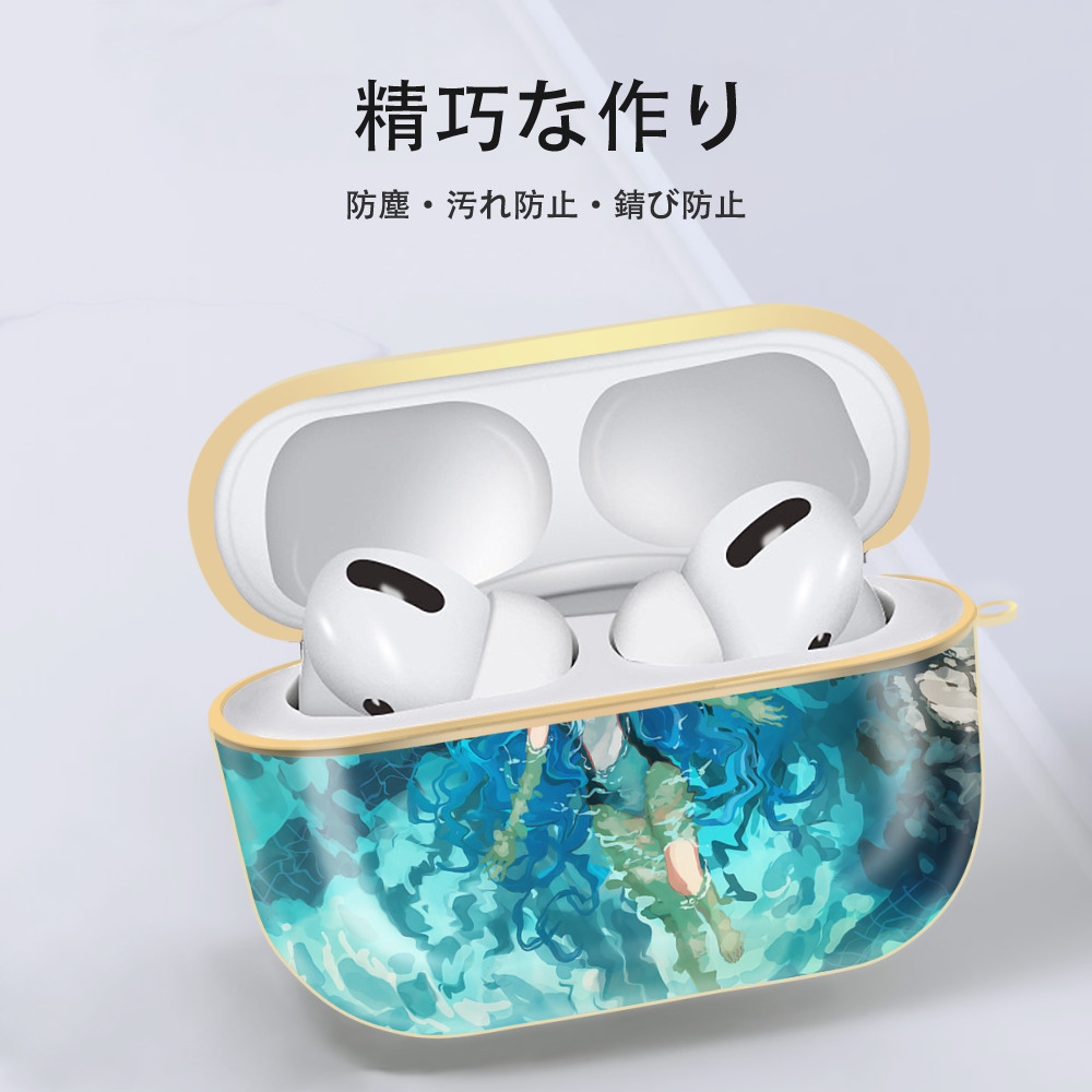 EVA 新世紀エヴァンゲリオン 【AirPods Pro用】ハードシェル保護ケース｜耐衝撃・防指紋・カラビナ付き商品仕様