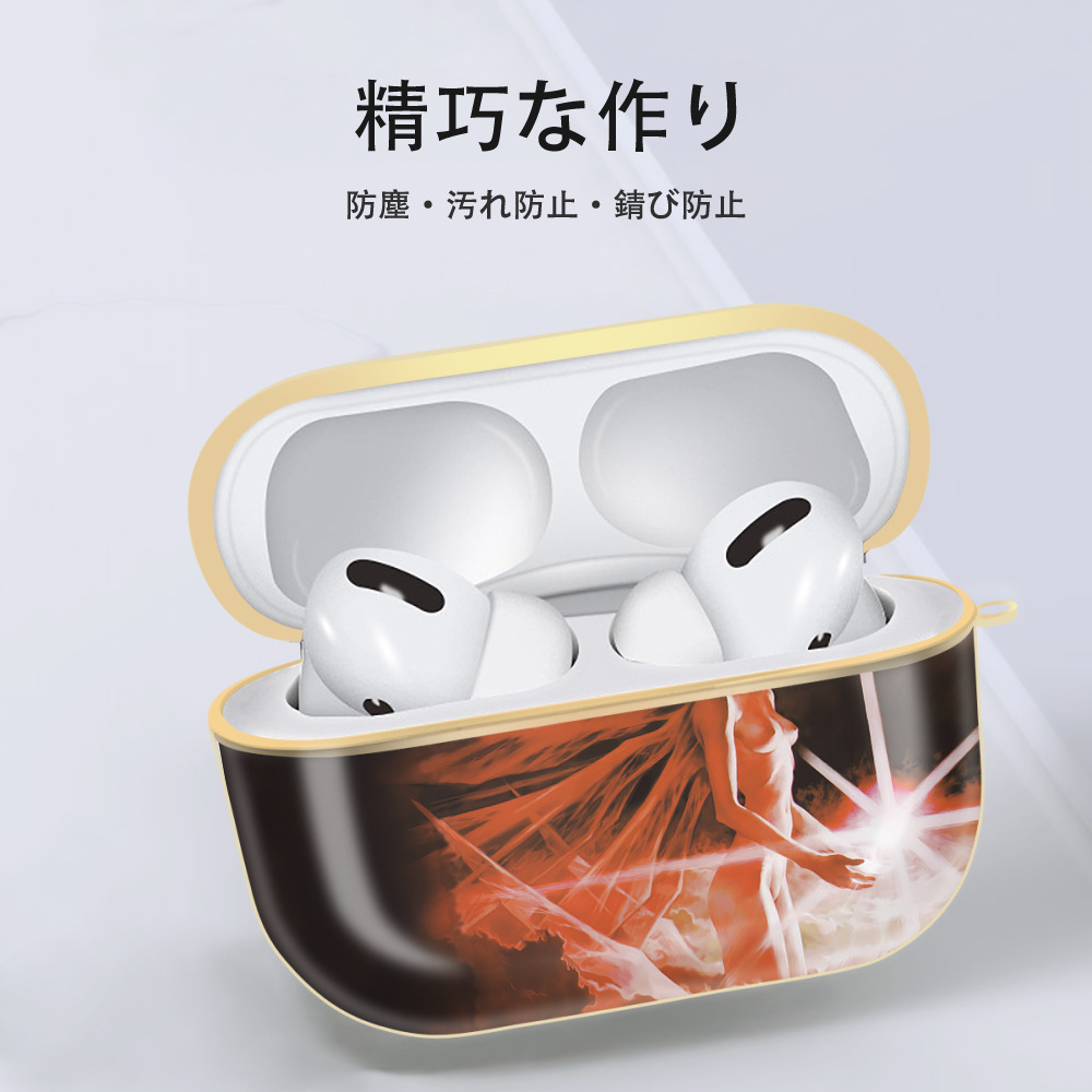 EVA 新世紀エヴァンゲリオン 【AirPods Pro用】ハードシェル保護ケース｜耐衝撃・防指紋・カラビナ付き商品仕様