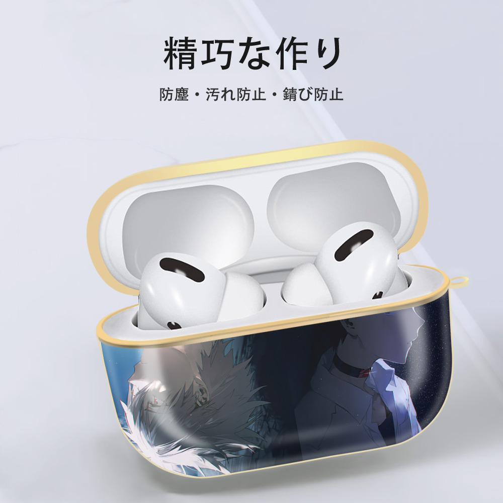 EVA 新世紀エヴァンゲリオン 【AirPods Pro用】ハードシェル保護ケース｜耐衝撃・防指紋・カラビナ付き商品仕様