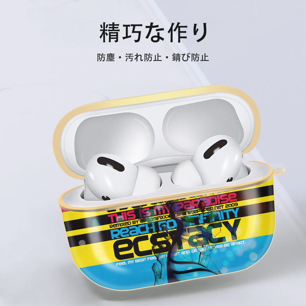 EVA 新世紀エヴァンゲリオン 【AirPods Pro用】ハードシェル保護ケース｜耐衝撃・防指紋・カラビナ付き商品仕様