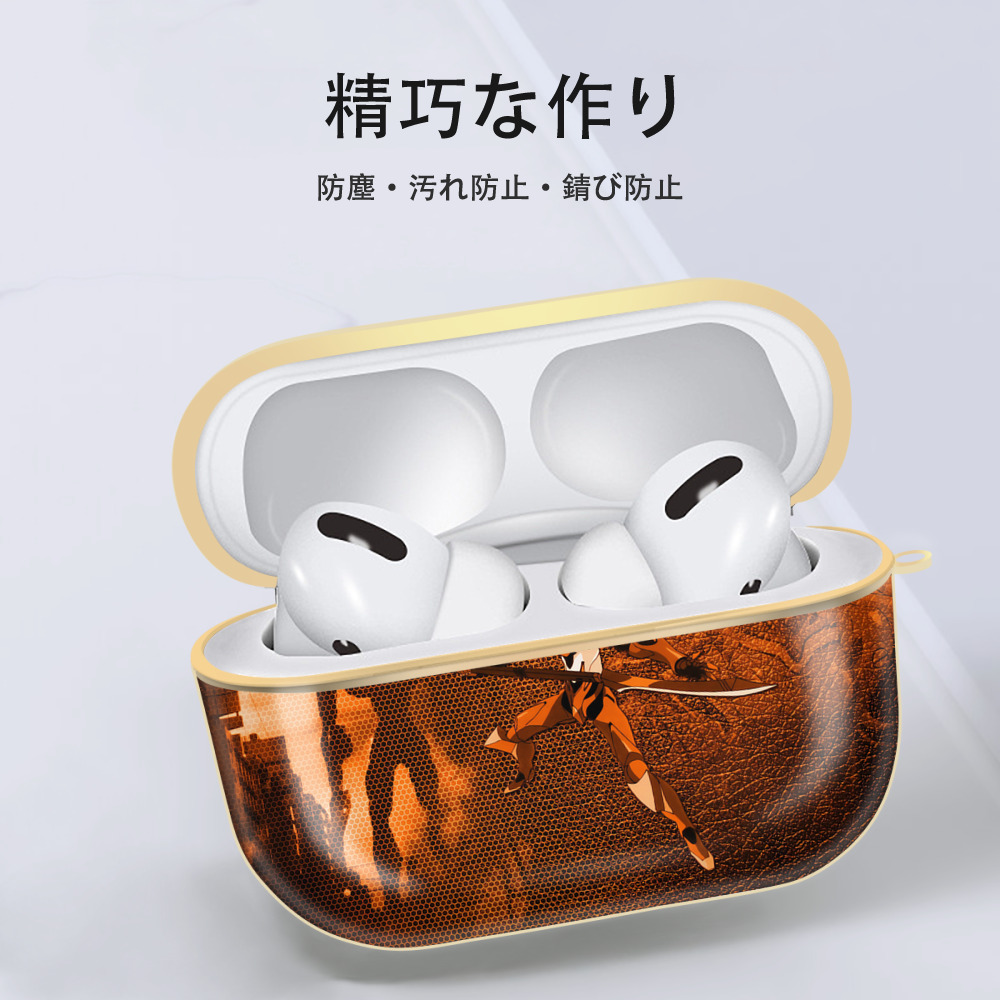 EVA 新世紀エヴァンゲリオン 【AirPods Pro用】ハードシェル保護ケース｜耐衝撃・防指紋・カラビナ付き商品仕様