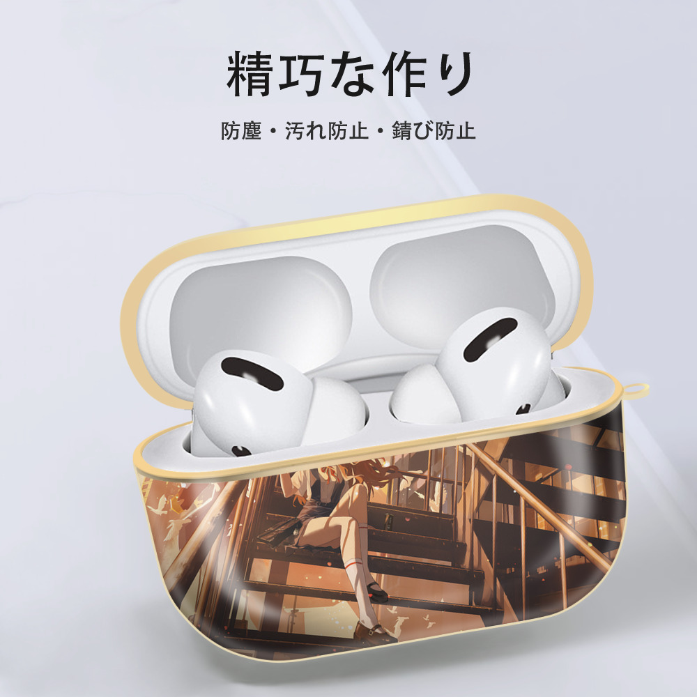 EVA 新世紀エヴァンゲリオン 【AirPods Pro用】ハードシェル保護ケース｜耐衝撃・防指紋・カラビナ付き商品仕様