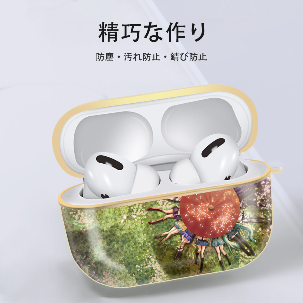 EVA 新世紀エヴァンゲリオン 【AirPods Pro用】ハードシェル保護ケース｜耐衝撃・防指紋・カラビナ付き商品仕様