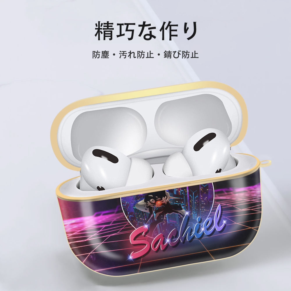 EVA 新世紀エヴァンゲリオン 【AirPods Pro用】ハードシェル保護ケース｜耐衝撃・防指紋・カラビナ付き商品仕様