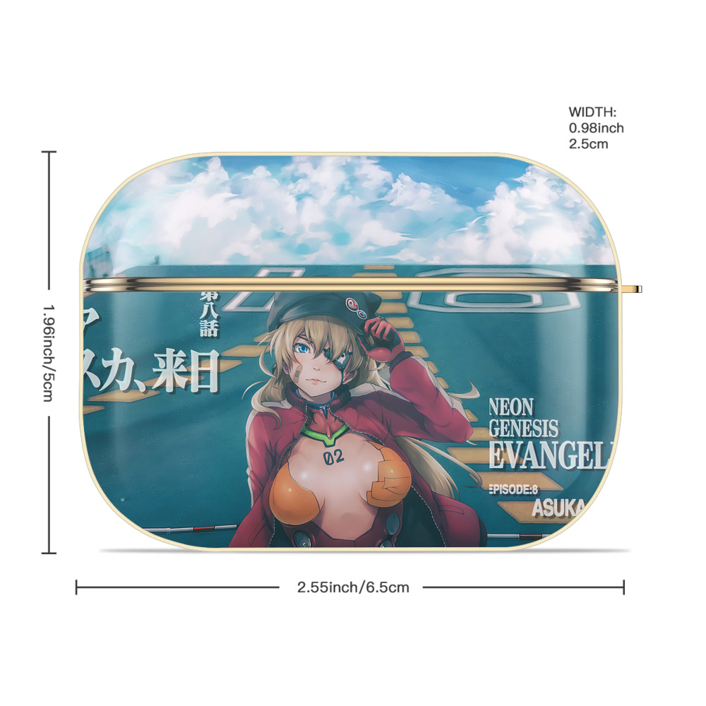 EVA 新世紀エヴァンゲリオン 【AirPods Pro用】ハードシェル保護ケース｜耐衝撃・防指紋・カラビナ付き商品仕様