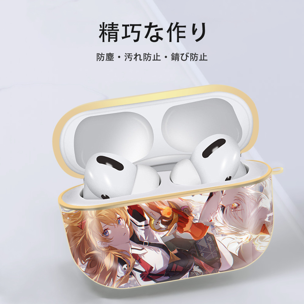 EVA 新世紀エヴァンゲリオン 【AirPods Pro用】ハードシェル保護ケース｜耐衝撃・防指紋・カラビナ付き商品仕様