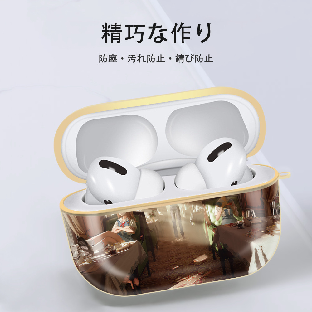 EVA 新世紀エヴァンゲリオン 【AirPods Pro用】ハードシェル保護ケース｜耐衝撃・防指紋・カラビナ付き商品仕様